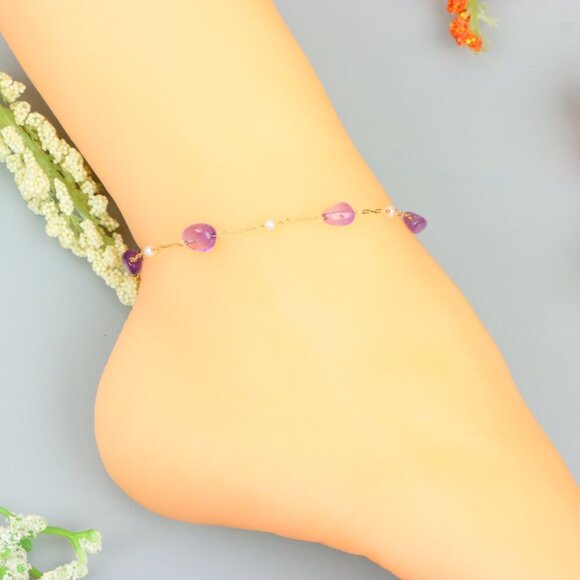 Handmade Anklet – A Stylish Choice for Women, Thoughtful Gift Idea, EVCH1238 - Picture 9 of 9